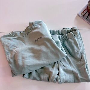 Kids Sweater and Sweat pant Set